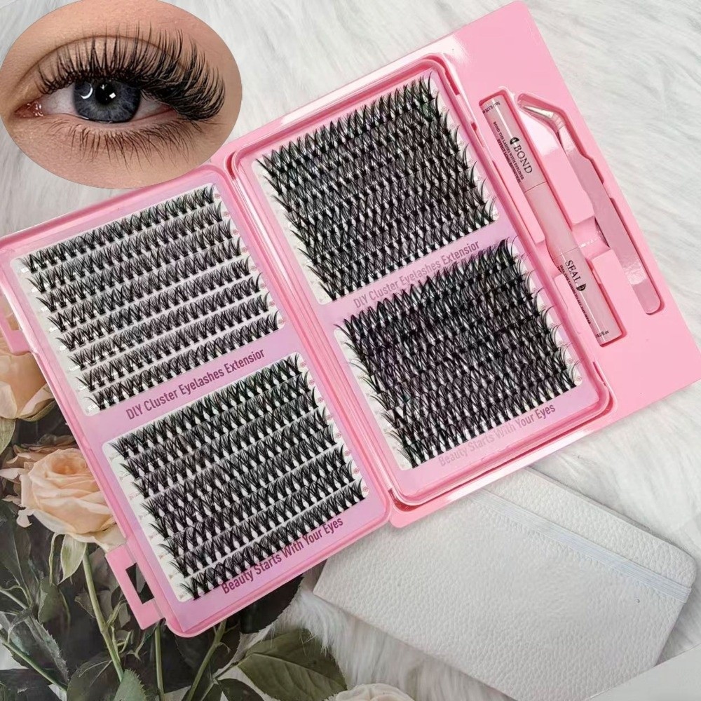 Eyelash Extension Natural Look - Novas Cílios Postiços Longos e Grossos