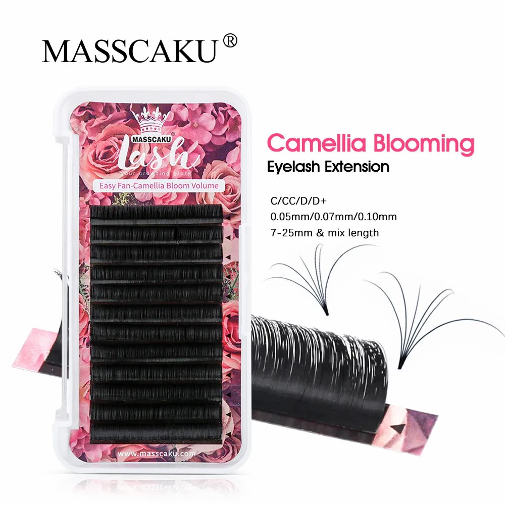 MASSCAKU Cílios Postiços de Vo - Eyelash Extension For Asian Eyes avaliação e preço