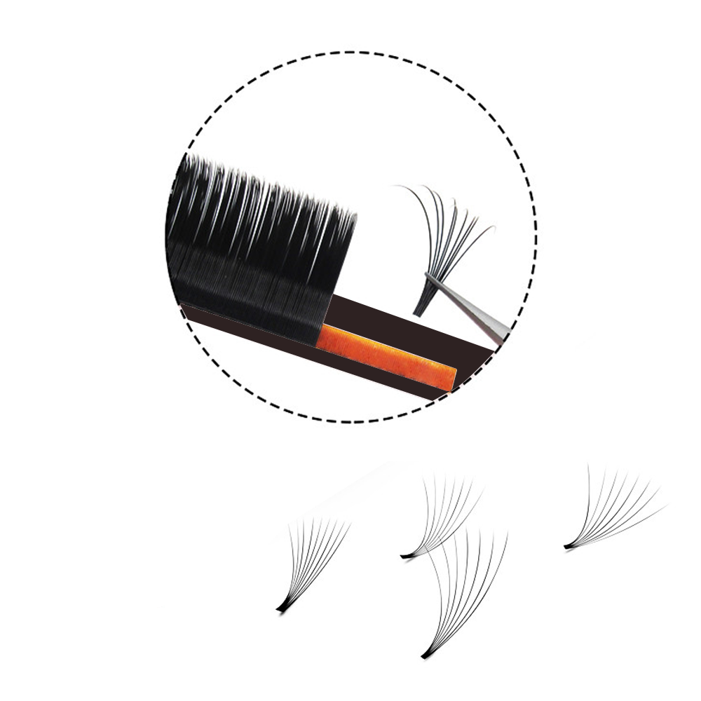 MASSCAKU Cílios Postiços de Vo - Eyelash Extension For Asian Eyes avaliação e preço