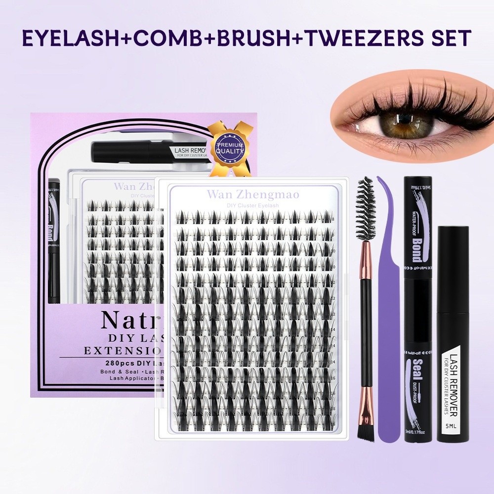 Cílios Postiços de 8-18mm de C - Eyelash Extension Natural Look avaliação e preço
