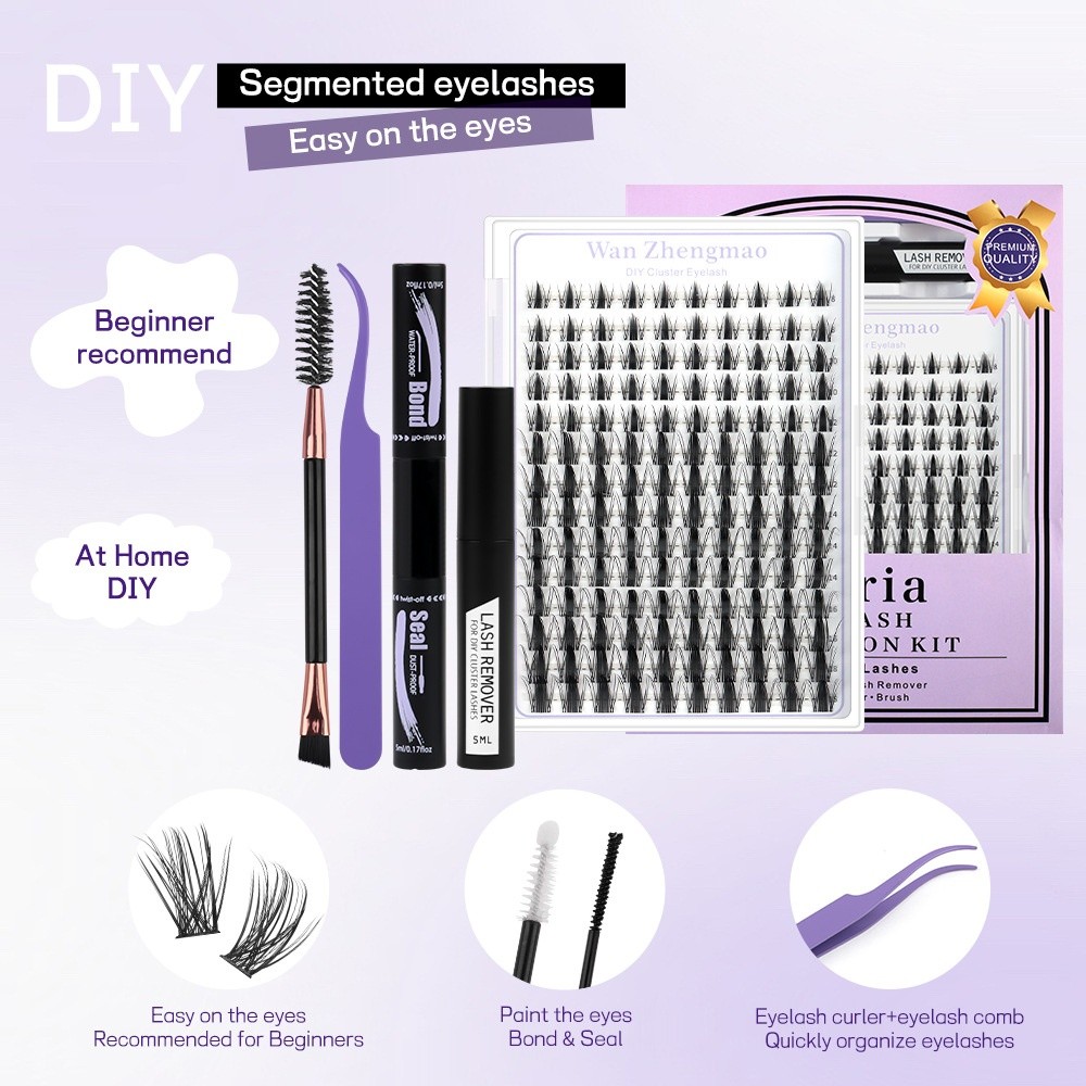 Cílios Postiços de 8-18mm de C - Eyelash Extension Natural Look avaliação e preço